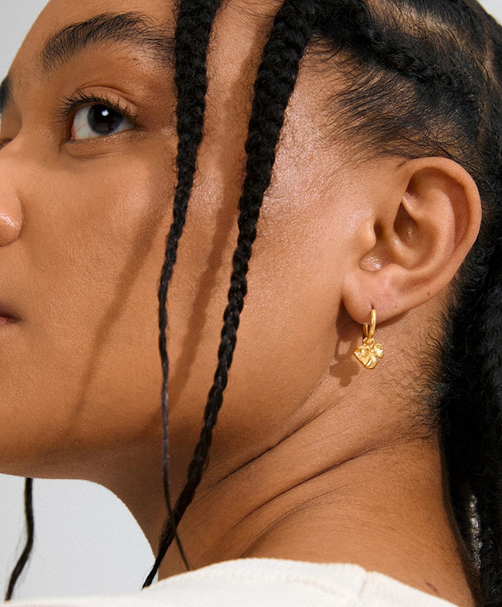 Dames oorbellen goud