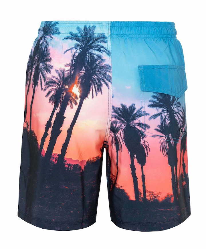Heren zwemshort blauw