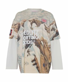 Dames longsleeve ecru