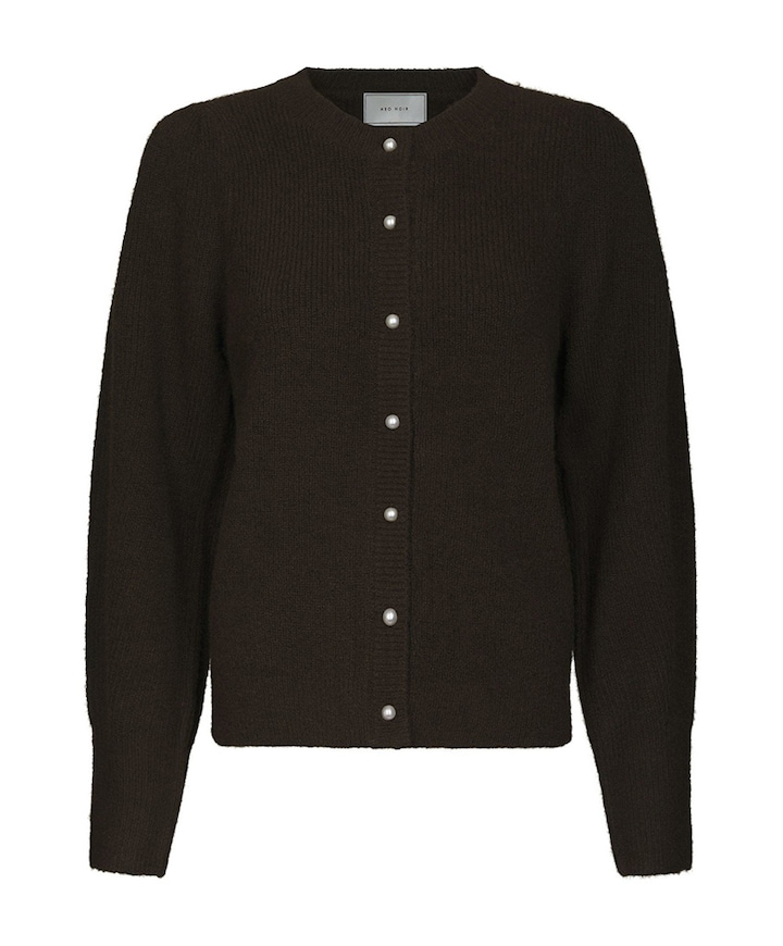 Dames vest bruin