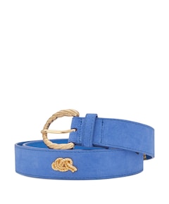 Dames riem blauw