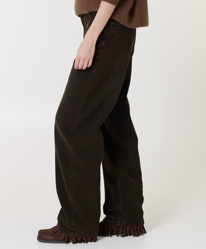 Lulu Denim dames jeans bruin