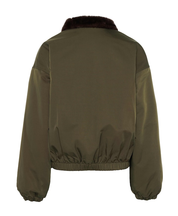 Dames jas groen
