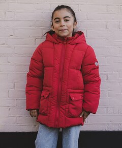 Meisjes jas rood