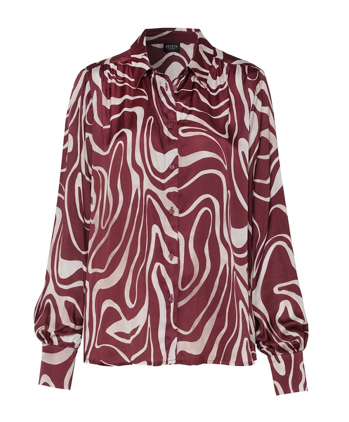 Blouse bordeaux