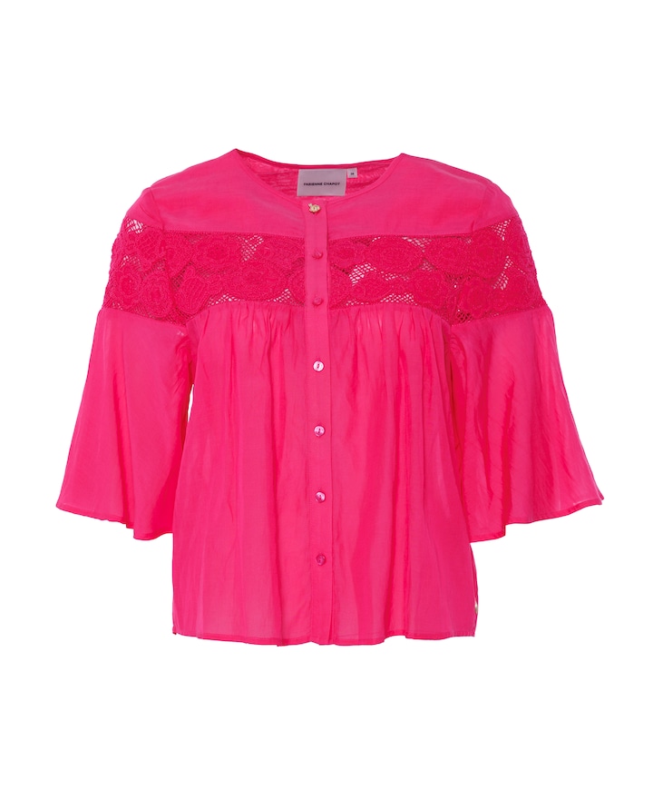 Dames blouse roze