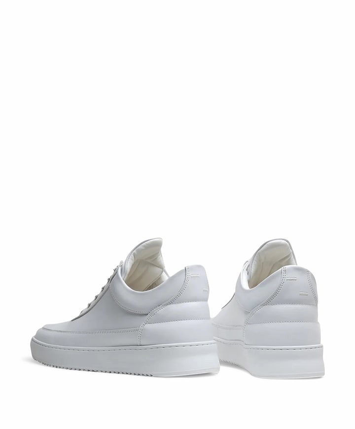 Low Top Nappa sneakers wit