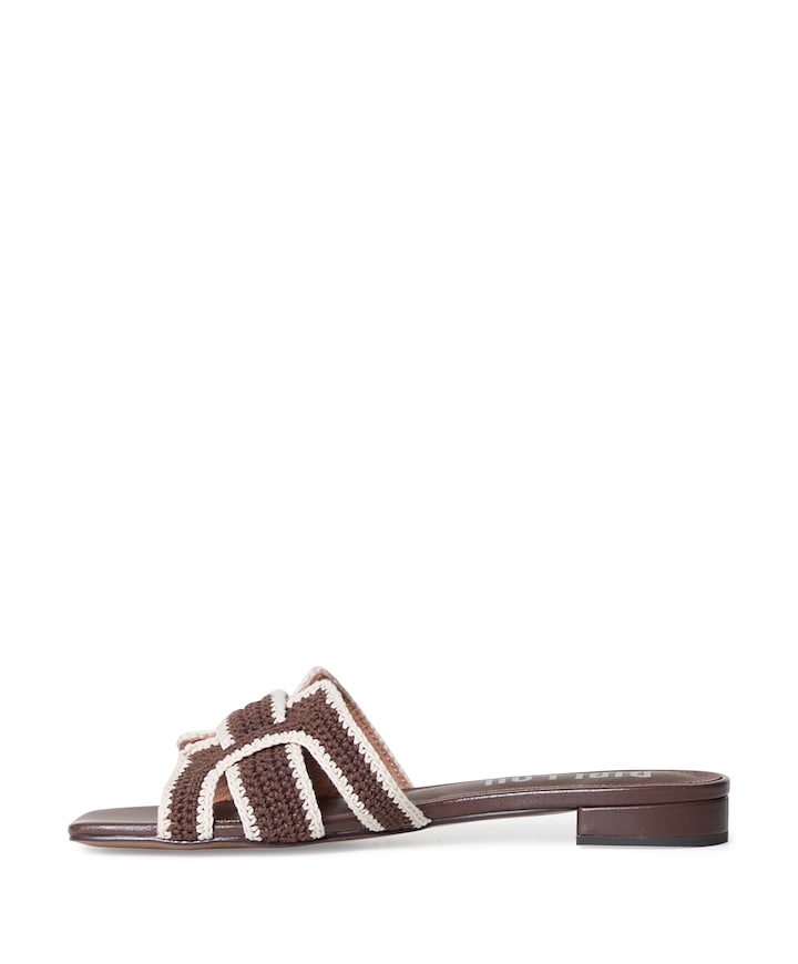 dames slippers bruin