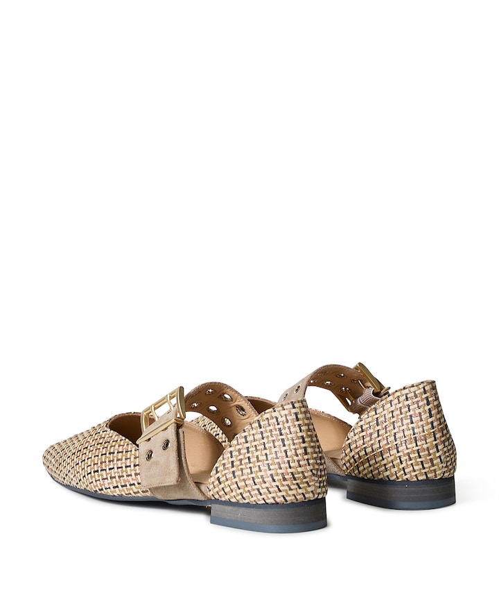 Waiel dames instappers beige