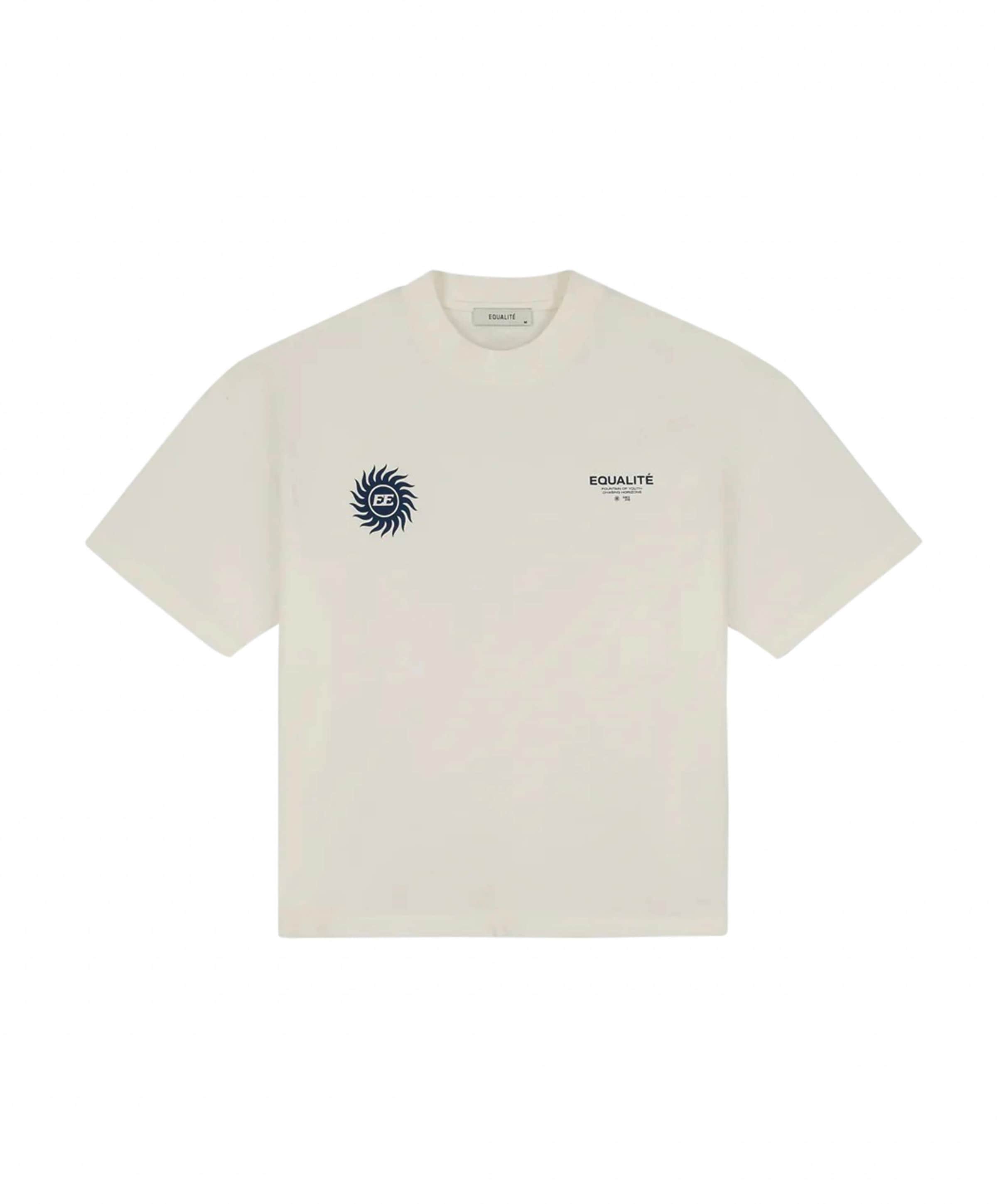 Uniseks t-shirt ecru