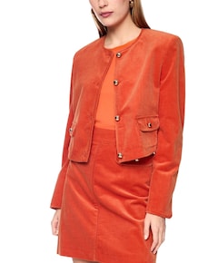 Dames jas oranje