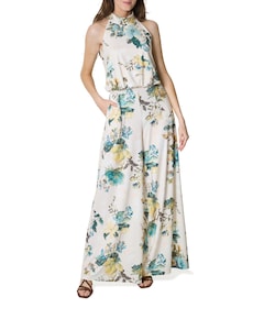 dames jumpsuit ecru