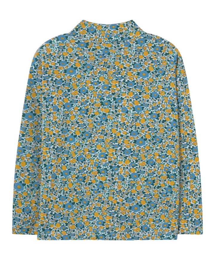 Meisjes longsleeve blauw