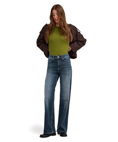 ONLMADISON BLUSH HW WIDE DNM DOT529 dames jeans blauw