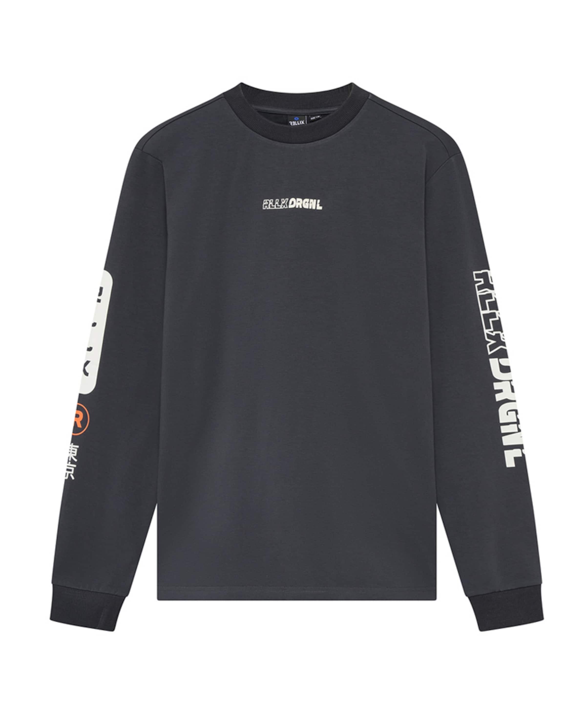 Jongens longsleeve grijs