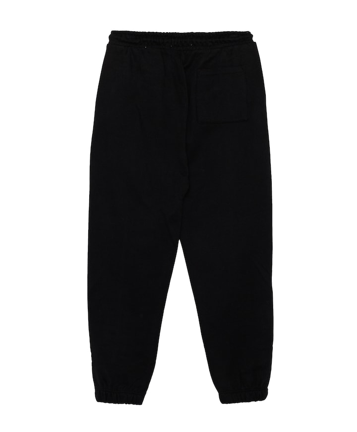 RELAXED PINTUCK SWEATPANT jongens broek zwart