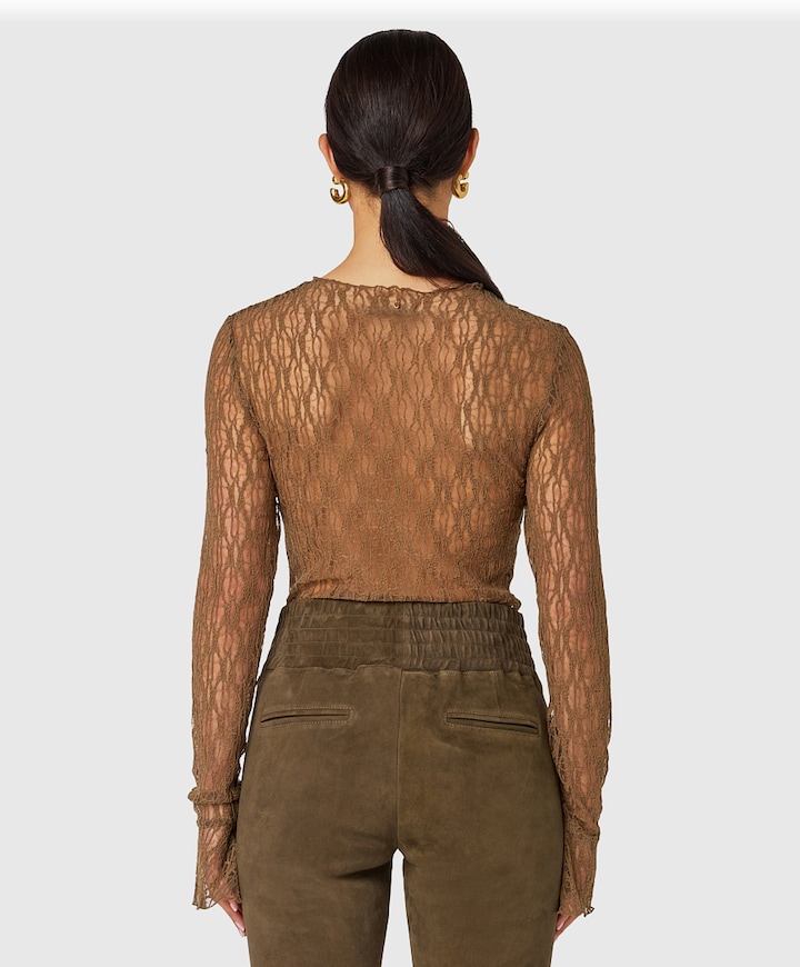 Dames top groen