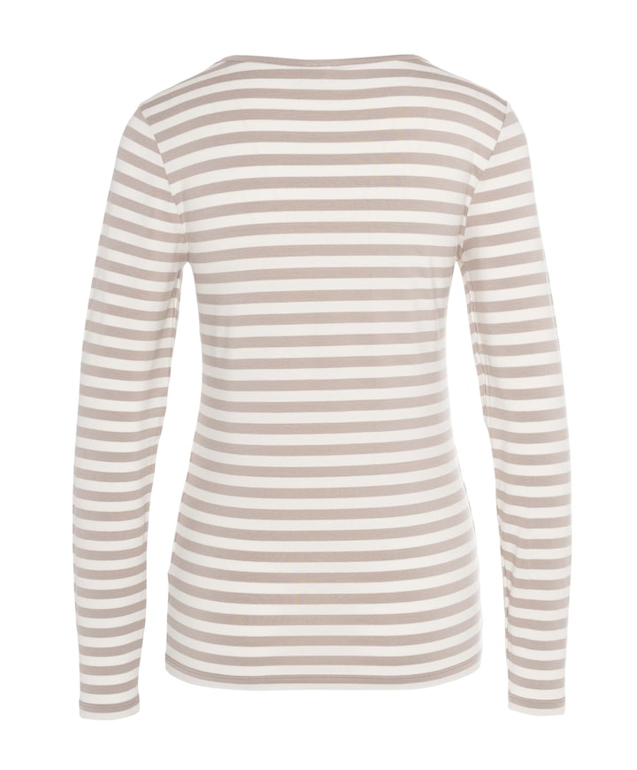 Dames longsleeve beige