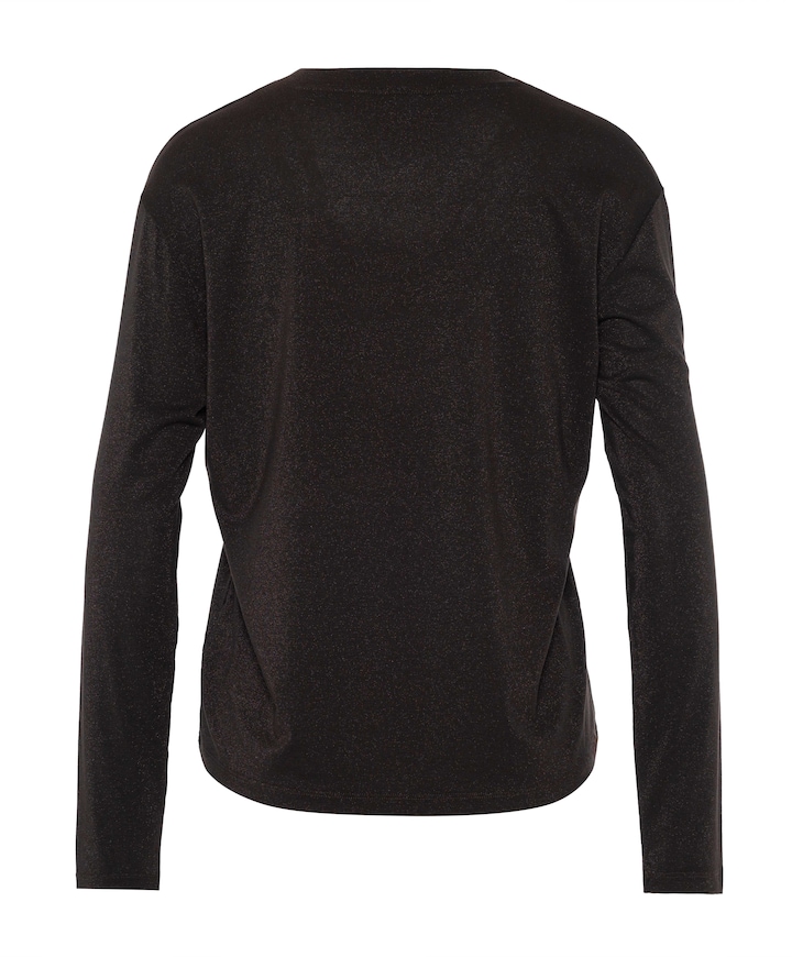 Dames longsleeve bruin