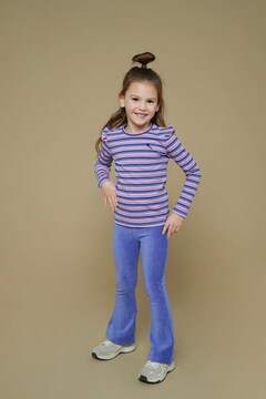 Meisjes longsleeve paars