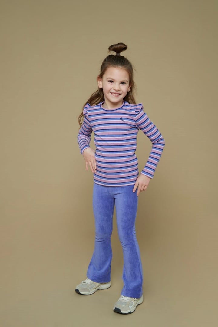 Meisjes longsleeve paars