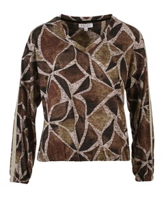 Dames sweater bruin