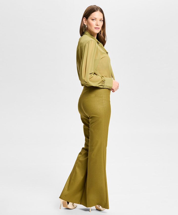 Dames blouse groen