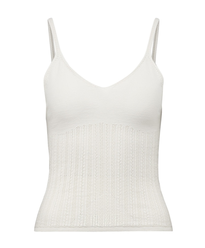 Dames top beige