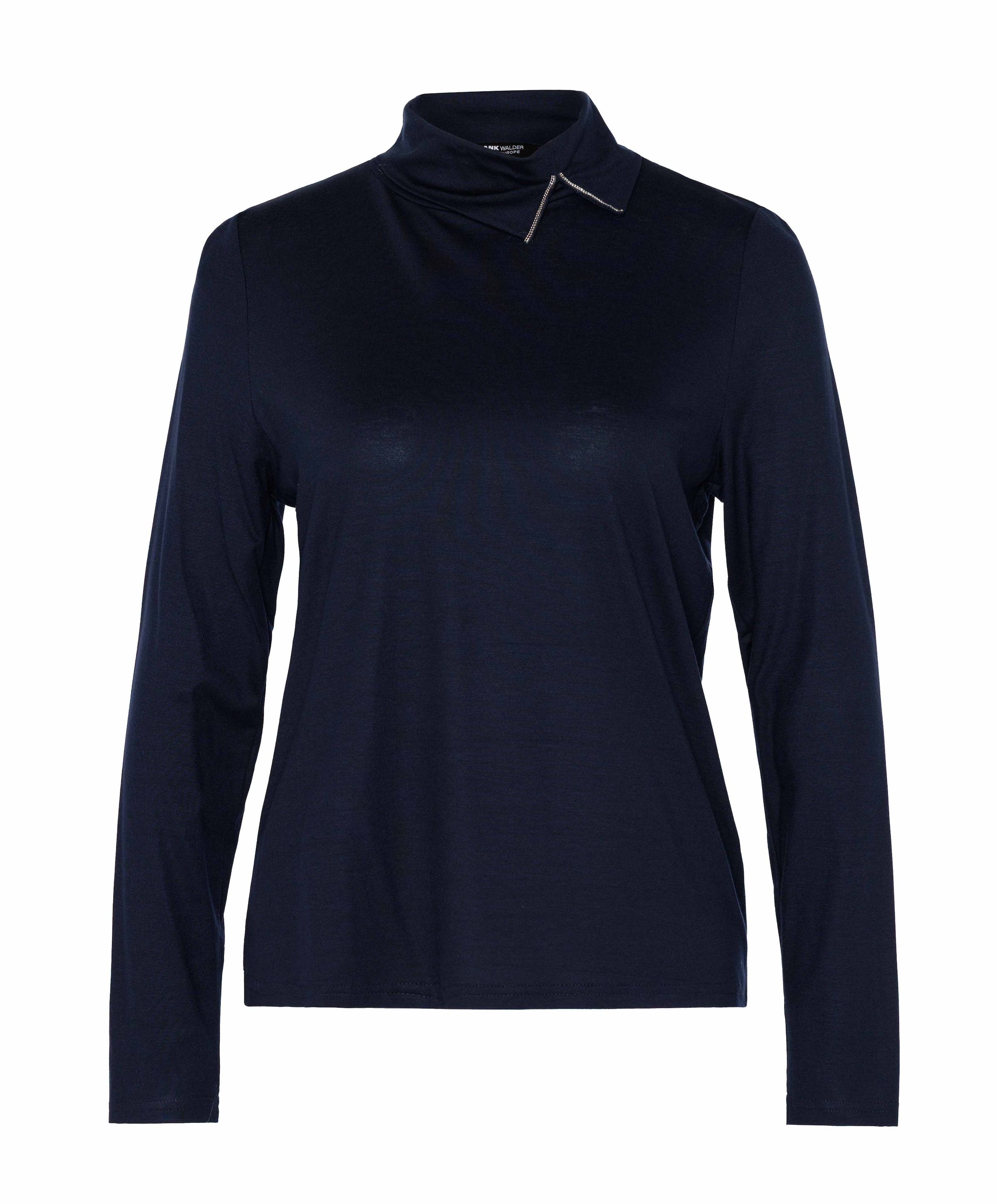 Dames longsleeve blauw