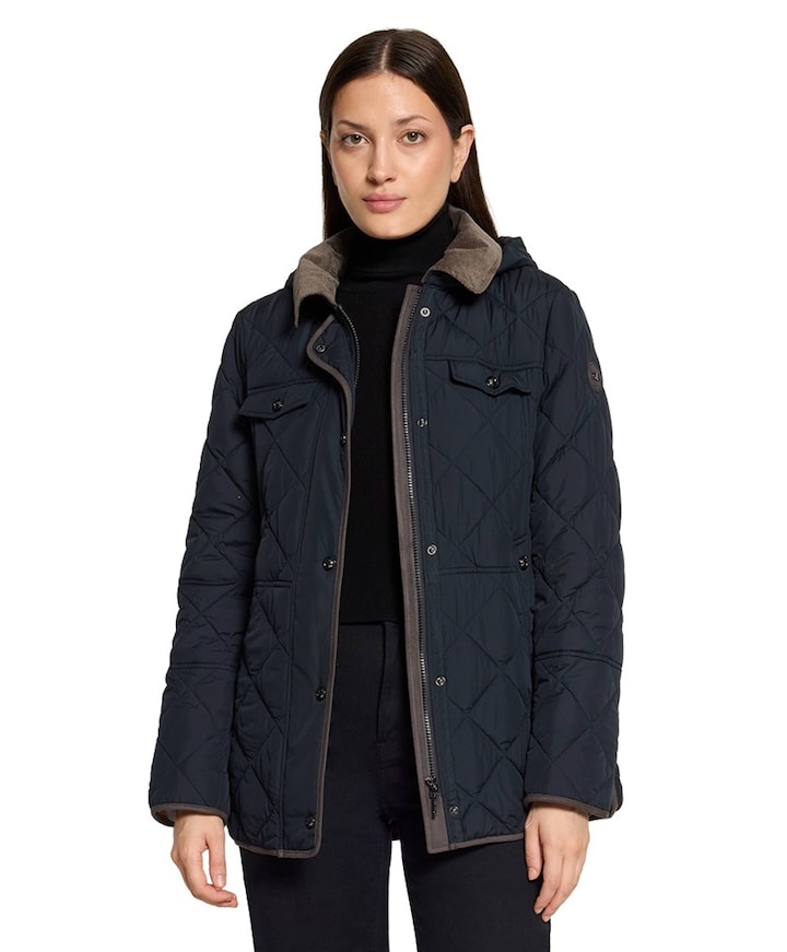 Dames jas blauw