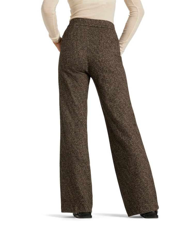 Ava utility dames broek bruin