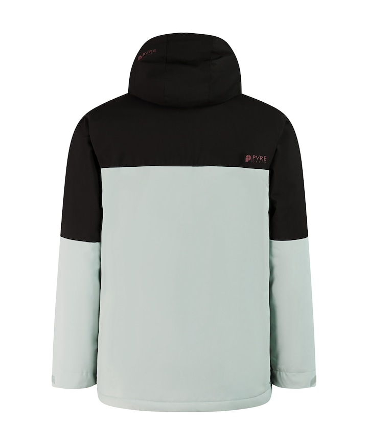 Heren ski-jas grijs