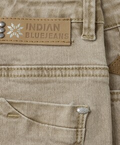 Wide Fit Beige meisjes jeans beige