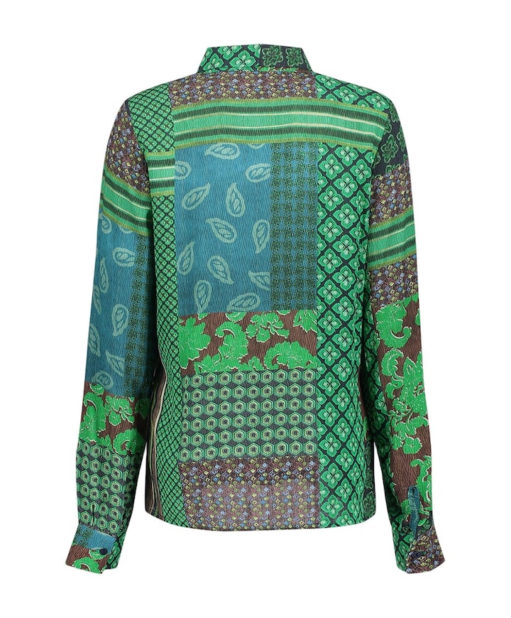 Dames blouse groen