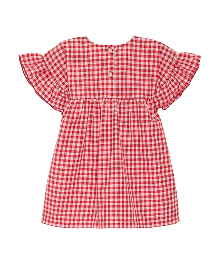 Meisjes jurk rood