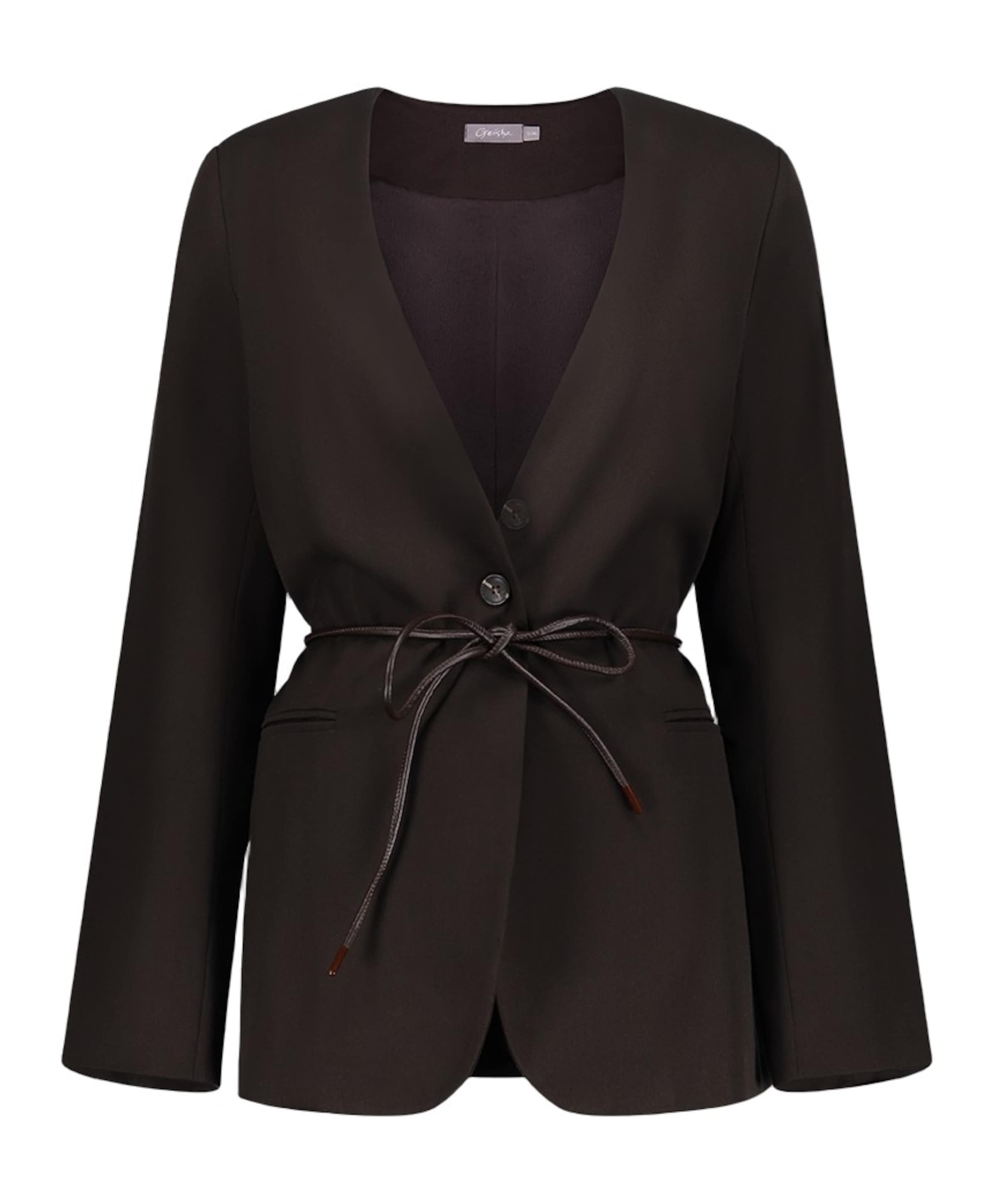 Dames blazer bruin