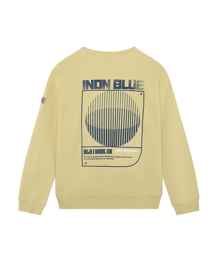 Jongens sweater geel