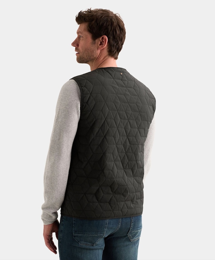 Heren bodywarmer blauw
