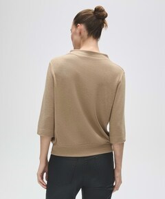 Dames longsleeve beige