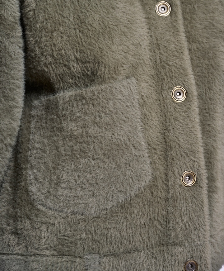 Dames vest groen