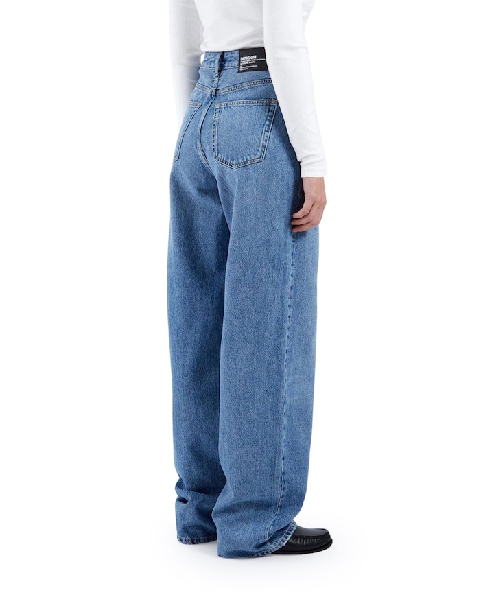 Donna dames jeans blauw