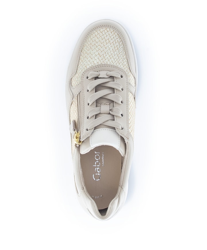 dames sneakers beige