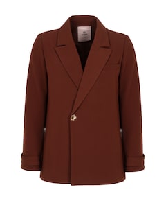 Dames blazer bruin