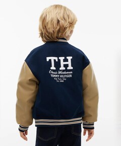 Jongens jas blauw