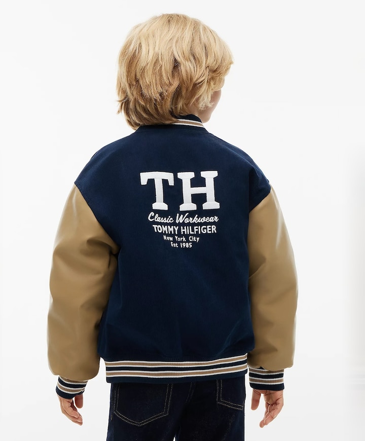 Jongens jas blauw