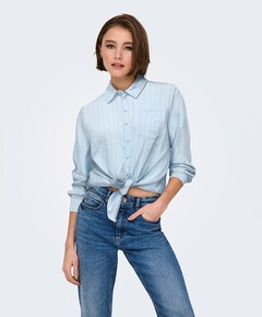 Dames blouse blauw