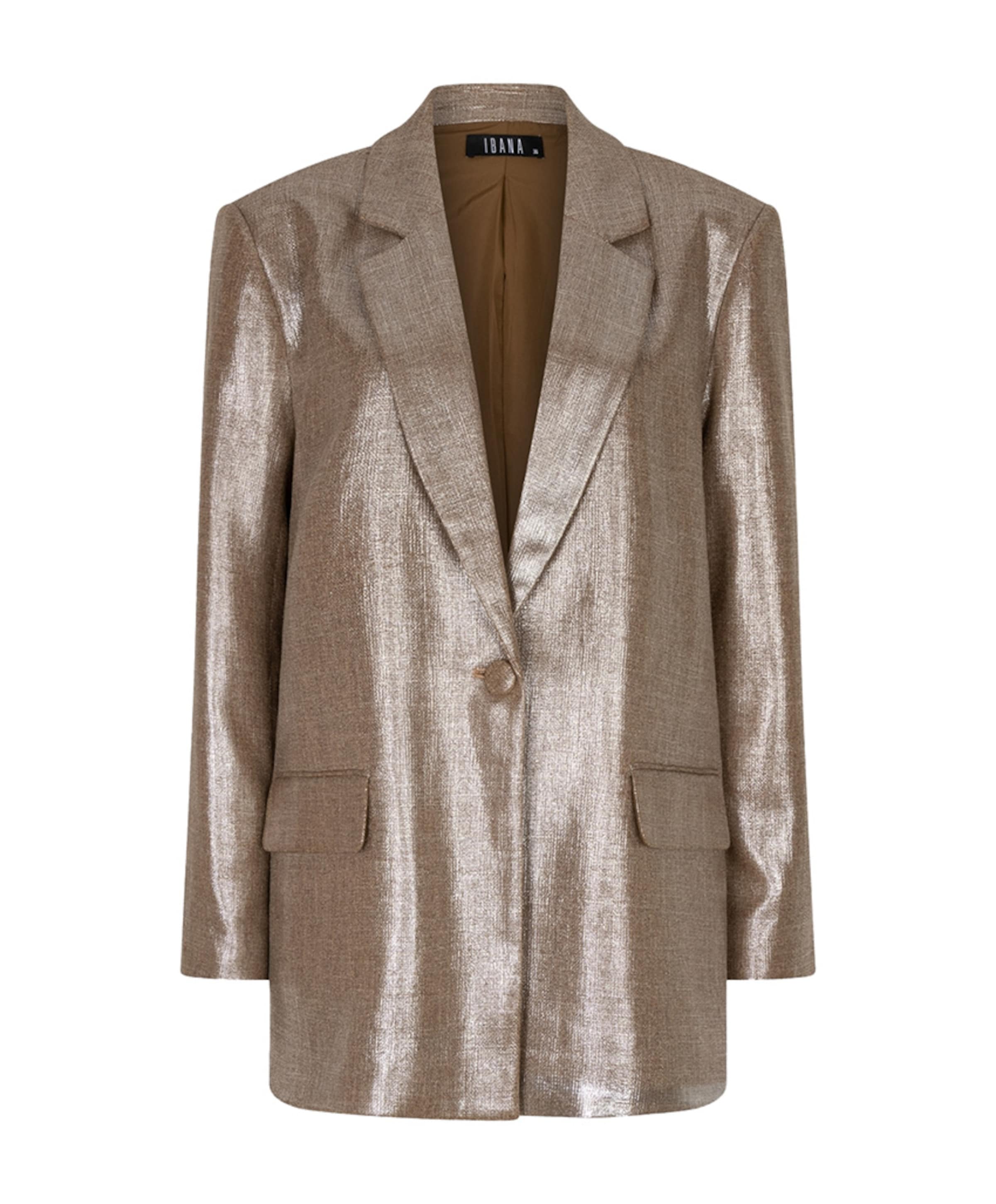Dames blazer goud
