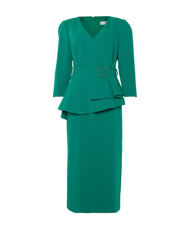 Dames jurk groen
