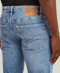 Mosa Straight heren jeans blauw