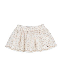 Meisjes rok ecru